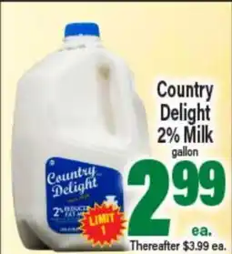 Angelo Caputo's Fresh Market Country Delight 2% Milk offer