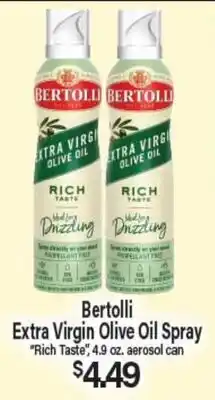 Angelo Caputo's Fresh Market Bertolli Extra Virgin Olive Oil Spray offer