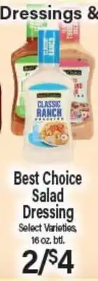 Angelo Caputo's Fresh Market Best Choice Salad Dressing offer