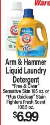 Angelo Caputo's Fresh Market Arm & Hammer Liquid Laundry Detergent offer