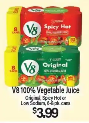 Angelo Caputo's Fresh Market V8 100% Vegetable Juice offer
