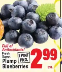 Angelo Caputo's Fresh Market Fresh Sweet Plump Blueberries offer