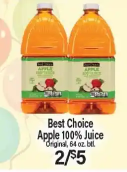 Angelo Caputo's Fresh Market Best Choice Apple 100% Juice offer