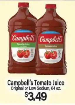 Angelo Caputo's Fresh Market Campbell's Tomato Juice offer