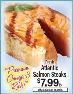 Angelo Caputo's Fresh Market Fresh Atlantic Salmon Steaks offer