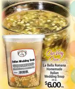 Angelo Caputo's Fresh Market La Bella Romana Homemade Italian Wedding Soup offer
