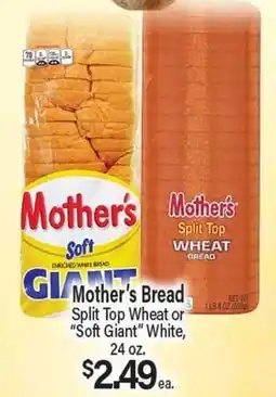 Angelo Caputo's Fresh Market Mother's Bread Split Top Wheat or Soft Giant White offer