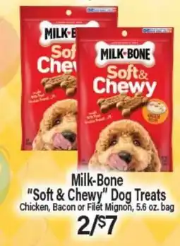 Angelo Caputo's Fresh Market Milk-Bone Soft & Chewy Dog Treats offer