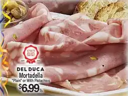 Angelo Caputo's Fresh Market DEL DUCA Mortadella offer