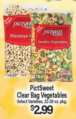 Angelo Caputo's Fresh Market PictSweet Clear Bag Vegetables offer
