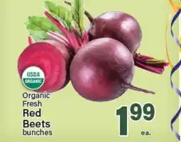 Angelo Caputo's Fresh Market Organic Fresh Red Beets offer