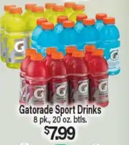 Angelo Caputo's Fresh Market Gatorade Sport Drinks offer