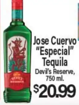 Angelo Caputo's Fresh Market Jose Cuervo Especial Tequila offer