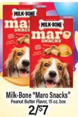 Angelo Caputo's Fresh Market Milk-Bone Maro Snacks offer