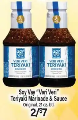 Angelo Caputo's Fresh Market Soy Vay Veri Veri Teriyaki Marinade & Sauce offer