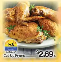 Angelo Caputo's Fresh Market MILLER AMISH COUNTRY POULTRY All-Natural Cut-Up Fryers offer