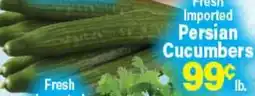 Angelo Caputo's Fresh Market Fresh Imported Persian Cucumbers offer