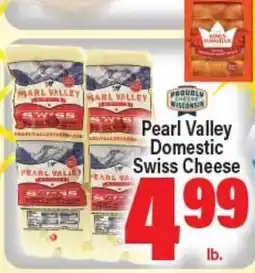 Angelo Caputo's Fresh Market Pearl Valley Domestic Swiss Cheese offer
