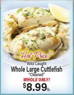 Angelo Caputo's Fresh Market Wild Caught Whole Large Cuttlefish Cleaned offer
