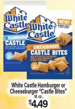 Angelo Caputo's Fresh Market White Castle Hamburger or Cheeseburger Castle Bites offer