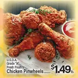 Angelo Caputo's Fresh Market U.S.D.A. Grade A Fresh Poultry Chicken Pinwheels offer