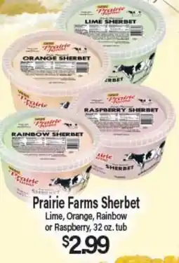 Angelo Caputo's Fresh Market Prairie Farms Sherbet offer