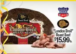 Angelo Caputo's Fresh Market London Broil Roast Beef offer