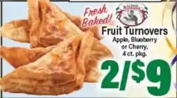 Angelo Caputo's Fresh Market Fruit Turnovers offer