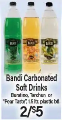 Angelo Caputo's Fresh Market Bandi Carbonated Soft Drinks offer