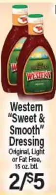 Angelo Caputo's Fresh Market Western Sweet & Smooth Dressing offer