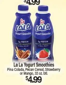 Angelo Caputo's Fresh Market La La Yogurt Smoothies offer