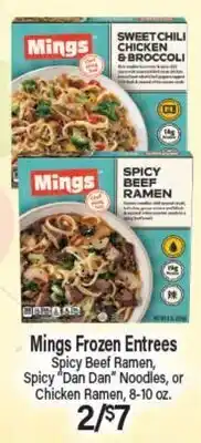 Angelo Caputo's Fresh Market Mings Frozen Entrees offer