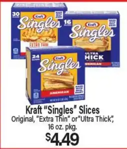Angelo Caputo's Fresh Market Kraft Singles Slices offer