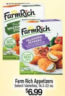 Angelo Caputo's Fresh Market Farm Rich Appetizers offer