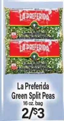 Angelo Caputo's Fresh Market La Preferida Green Split Peas offer