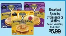 Angelo Caputo's Fresh Market Breakfast Biscuits, Croissants or Muffins offer