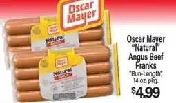 Angelo Caputo's Fresh Market Oscar Mayer Natural Angus Beef Franks offer