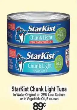 Angelo Caputo's Fresh Market StarKist Chunk Light Tuna offer