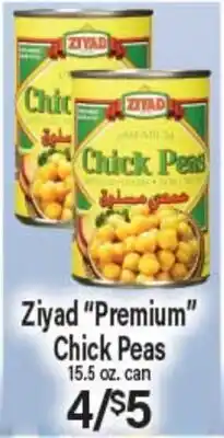 Angelo Caputo's Fresh Market Ziyad Premium Chick Peas offer