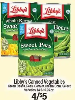 Angelo Caputo's Fresh Market Libby's Canned Vegetables offer