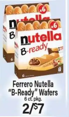 Angelo Caputo's Fresh Market Ferrero Nutella B-Ready Wafers offer