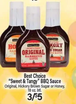 Angelo Caputo's Fresh Market Best Choice Sweet & Tangy BBQ Sauce offer