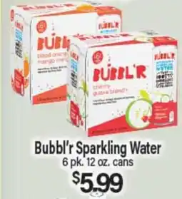 Angelo Caputo's Fresh Market Bubbl'r Sparkling Water offer
