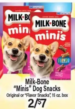 Angelo Caputo's Fresh Market Milk-Bone Minis Dog Snacks offer