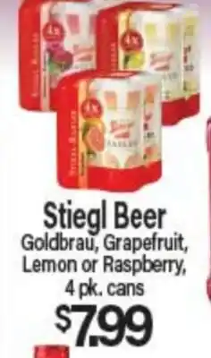 Angelo Caputo's Fresh Market Stiegl Beer offer