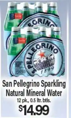 Angelo Caputo's Fresh Market San Pellegrino Sparkling Natural Mineral Water offer