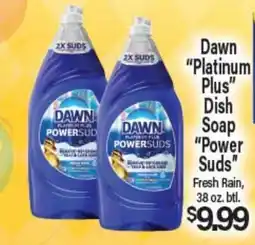 Angelo Caputo's Fresh Market Dawn Platinum Plus Dish Soap Power Suds offer