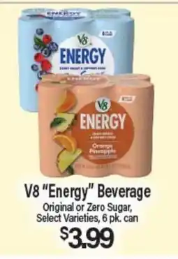 Angelo Caputo's Fresh Market V8 Energy Beverage offer