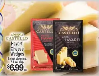 Angelo Caputo's Fresh Market CASTELLO Havarti Cheese Wedges offer