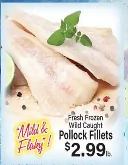 Angelo Caputo's Fresh Market Fresh Frozen Wild Caught Pollock Fillets offer